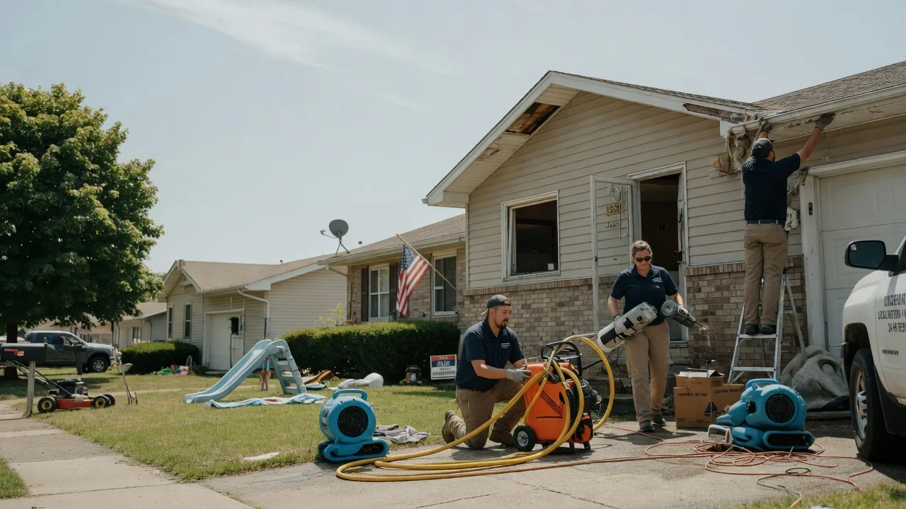 Water Damage Restoration in Oakwood, TX near me